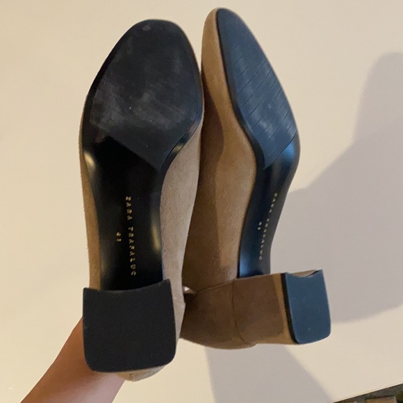 Zara Suede Ankle Boots - Picture 2 of 3